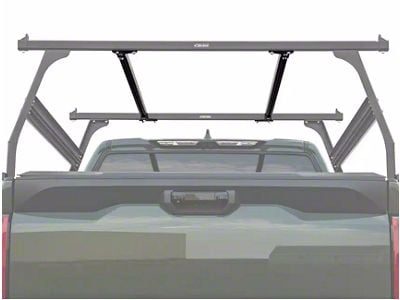 ADARAC ADAGRID Overland Bed Rack Accessory; Matte Black (20-25 Sierra 3500 HD w/ 6.90-Foot Standard Box)