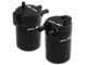 ADD W1 Baffled Oil Catch Can Kit V3; Black Ring (15-16 3.5L EcoBoost F-150)