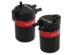 ADD W1 Baffled Oil Catch Can Kit V3; Red Ring (19-24 5.7L RAM 1500)