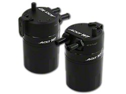 ADD W1 Baffled Oil Catch Can Kit V3; Black Ring (07-13 4.3L, 5.3L, 6.2L Silverado 1500)