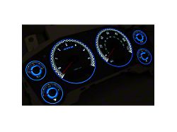 ADD W1 Overlay Face Gauge Cluster; 3D Illusions (07-14 Silverado 2500 HD)