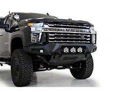 Addictive Desert Designs Bomber Front Bumper for Baja Designs LP6 Round Lights (20-23 Silverado 2500 HD)