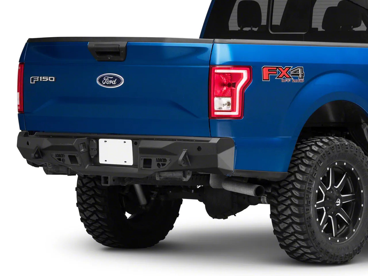 Addictive Desert Designs F-150 Stealth Fighter Rear Bumper ...