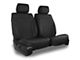 Aegis Cover Leatherette Low Back Bucket Seat Covers with Plain Insert; Black/Black Piping (02-10 RAM 1500 w/ Front Bucket Seats)