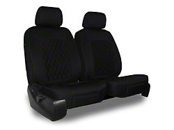 Aegis Cover Neoprene Low Back Bucket Seat Covers with Diamond Insert; Black/Black (02-10 RAM 1500 w/ Front Bucket Seats)