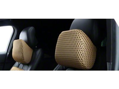 Aegis Cover Neo-Mesh Memory Foam Headrest; Tan (Universal; Some Adaptation May Be Required)