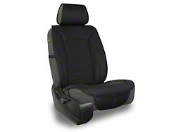 Aegis Cover Neoprene Easy Fit Wrap Low Back Bucket Seat Cover; Black/Black (00-10 RAM 2500 w/ Front Bucket Seats)