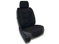 Aegis Cover Airmesh Easy Fit Wrap Low Back Bucket Seat Cover; Black/Black (07-25 Tahoe w/ Front Bucket Seats, Excluding Hybrid)