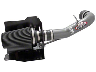 AEM Induction Brute Force Cold Air Intake; Gunmetal Gray (07-08 6.0L Sierra 1500)