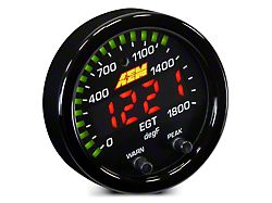 AEM Electronics X-Series Exhaust Temperature Gauge; Electrical (Universal; Some Adaptation May Be Required)