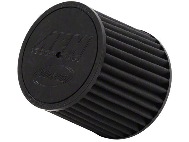 AEM Induction Brute Force DryFlow Air Filter; 2.75-Inch Inlet / 5.25-Inch Length (Universal; Some Adaptation May Be Required)