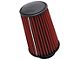 AEM Induction DryFlow Air Filter; 4-Inch Inlet / 9-Inch Length (Universal; Some Adaptation May Be Required)