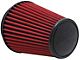 AEM Induction DryFlow Air Filter; 6-Inch Inlet / 8.125-Inch Length (Universal; Some Adaptation May Be Required)