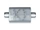 Street Series Street Flow 2 Chamber Aluminized Center/Center Muffler; 3-Inch Inlet/3-Inch Outlet (Universal; Some Adaptation May Be Required)