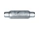 Street Series Street Flow 5 Chamber Aluminized Center/Center Muffler; 3-Inch Inlet/3-Inch Outlet (Universal; Some Adaptation May Be Required)