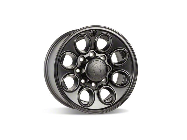 AEV Katla Matte Black 8-Lug Wheel; 17x10; -15mm Offset (03-09 RAM 3500 SRW)