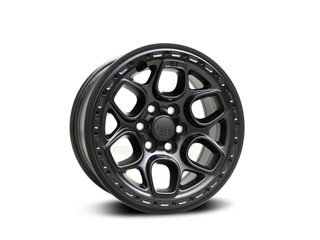 AEV Crestone DualSport Matte Black 6-Lug Wheel; 17x8; 25mm Offset (15-22 Canyon)