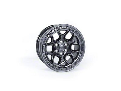 AEV Crestone DualSport Onyx 6-Lug Wheel; 17x8; 5mm Offset (19-23 Ranger)