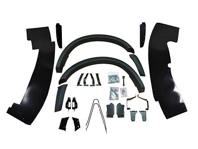 AEV HighMark Fender Flares; Front (19-24 RAM 3500 SRW)