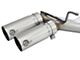 AFE Rebel Series 3 to 2.50-Inch Dual Exhaust System with Polished Tips; Middle Side Exit (21-24 2.7L EcoBoost F-150)