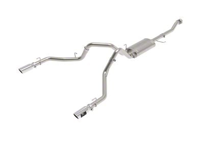 AFE Vulcan Series 3-Inch Dual Exhaust System with Polished Tips; Rear Exit (21-24 5.0L F-150, Excluding Tremor)