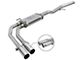 AFE Rebel Series 3 to 2.50-Inch Dual Exhaust System with Polished Tips; Middle Side Exit (14-18 5.3L Silverado 1500)