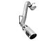 AFE ATLAS 3.50-Inch DPF-Back Single Exhaust System with Polished Tip; Side Exit (16-22 2.8L Duramax Canyon)