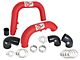 AFE BladeRunner 2.50-Inch and 3-Inch Hot and Cold Charge Pipe Kit; Red (16-22 2.8L Duramax Canyon)