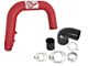 AFE BladeRunner 2.50-Inch Hot Charge Pipe; Red (16-22 2.8L Duramax Canyon)