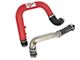 AFE BladeRunner 2.50-Inch Hot Charge Pipe; Red (16-22 2.8L Duramax Canyon)