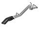 AFE Large Bore-HD 3-Inch Hi-Tuck DPF-Back Exhaust System with Black Tip; Rear Exit (16-22 2.8L Duramax Canyon)