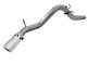 AFE Large Bore-HD 3.50-Inch DPF-Back Single Exhaust System with Polished Tip; Side Exit (16-22 2.8L Duramax Canyon)