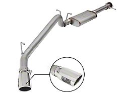 AFE MACH Force-XP 3-Inch Single Exhaust System with Polished Tip; Side Exit (17-22 3.6L Canyon)