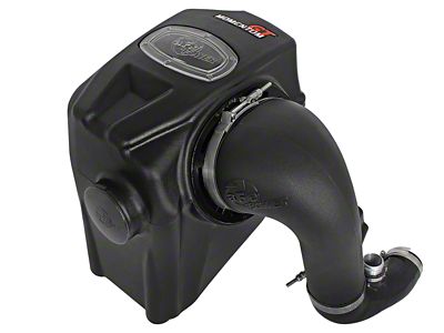 AFE Momentum GT Cold Air Intake with Pro 5R Oiled Filter; Black (16-22 2.8L Duramax Canyon)