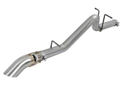 AFE Large Bore-HD 3-Inch Hi-Tuck DPF-Back Exhaust System with Polished Tip; Rear Exit (16-22 2.8L Duramax Colorado)