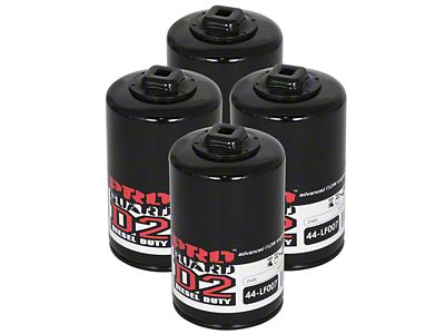 AFE Pro GUARD D2 Oil Filter; Set of Four (97-08 4.2L F-150; 04-08 4.6L F-150; 05-06 5.4L F-150)