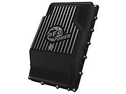 AFE Pro Series Rear Differential Cover with Machined Fins; Black; 9.75 Rear Axles (17-25 F-150, Excluding Raptor)