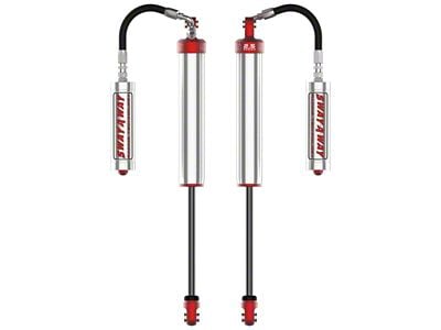 AFE Control Sway-A-Way 2.5 Rear Shocks with Remote Reservoirs for 0 to 1.50-Inch Lift (17-25 4WD F-250 Super Duty)