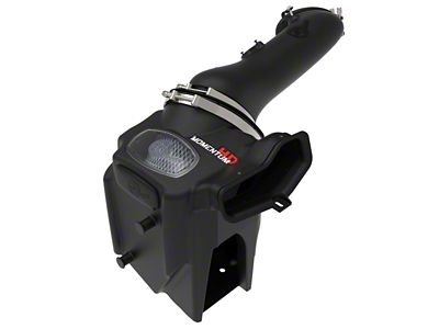 AFE Momentum HD Cold Air Intake with Pro 10R Oiled Filter; Black (20-24 6.7L Powerstroke F-250 Super Duty)