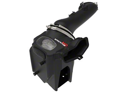 AFE Momentum HD Cold Air Intake with Pro DRY S Filter; Black (20-25 6.7L Powerstroke F-250 Super Duty)