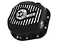AFE Pro Series Rear Differential Cover with Machined Fins; Black; 10.25/10.50-12 Inch (11-22 F-250 Super Duty)