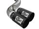 AFE Rebel XD Series 4-Inch DPF-Back Single Exhaust System with Black Tips; Side Exit (15-16 6.7L Powerstroke F-250 Super Duty)