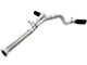 AFE ATLAS 4-Inch DPF-Back Dual Exhaust System with Black Tips; Side Exit (11-14 6.7L Powerstroke F-350 Super Duty)