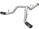 AFE ATLAS 4-Inch DPF-Back Dual Exhaust System with Black Tips; Side Exit (17-22 6.7L Powerstroke F-350 Super Duty)