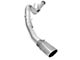 AFE ATLAS 5-Inch DPF-Back Single Exhaust System with Polished Tip; Side Exit (15-16 6.7L Powerstroke F-350 Super Duty)