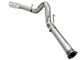 AFE ATLAS 5-Inch DPF-Back Single Exhaust System with Polished Tip; Side Exit (15-16 6.7L Powerstroke F-350 Super Duty)