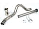 AFE Large Bore-HD 4-Inch DPF-Back Single Exhaust System with Polished Tip; Side Exit (11-14 6.7L Powerstroke F-350 Super Duty)