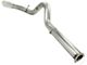 AFE Large Bore-HD 5-Inch DPF-Back Single Exhaust System with Polished Tip; Side Exit (11-14 6.7L Powerstroke F-350 Super Duty)