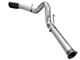 AFE Large Bore-HD 5-Inch DPF-Back Single Exhaust System with Black Tip; Side Exit (15-16 6.7L Powerstroke F-350 Super Duty)