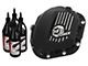 AFE Pro Series Front Differential Cover with 75w-90 Gear Oil; Black; Dana 60 (17-22 F-350 Super Duty)